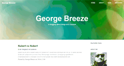 Desktop Screenshot of georgebreeze.com